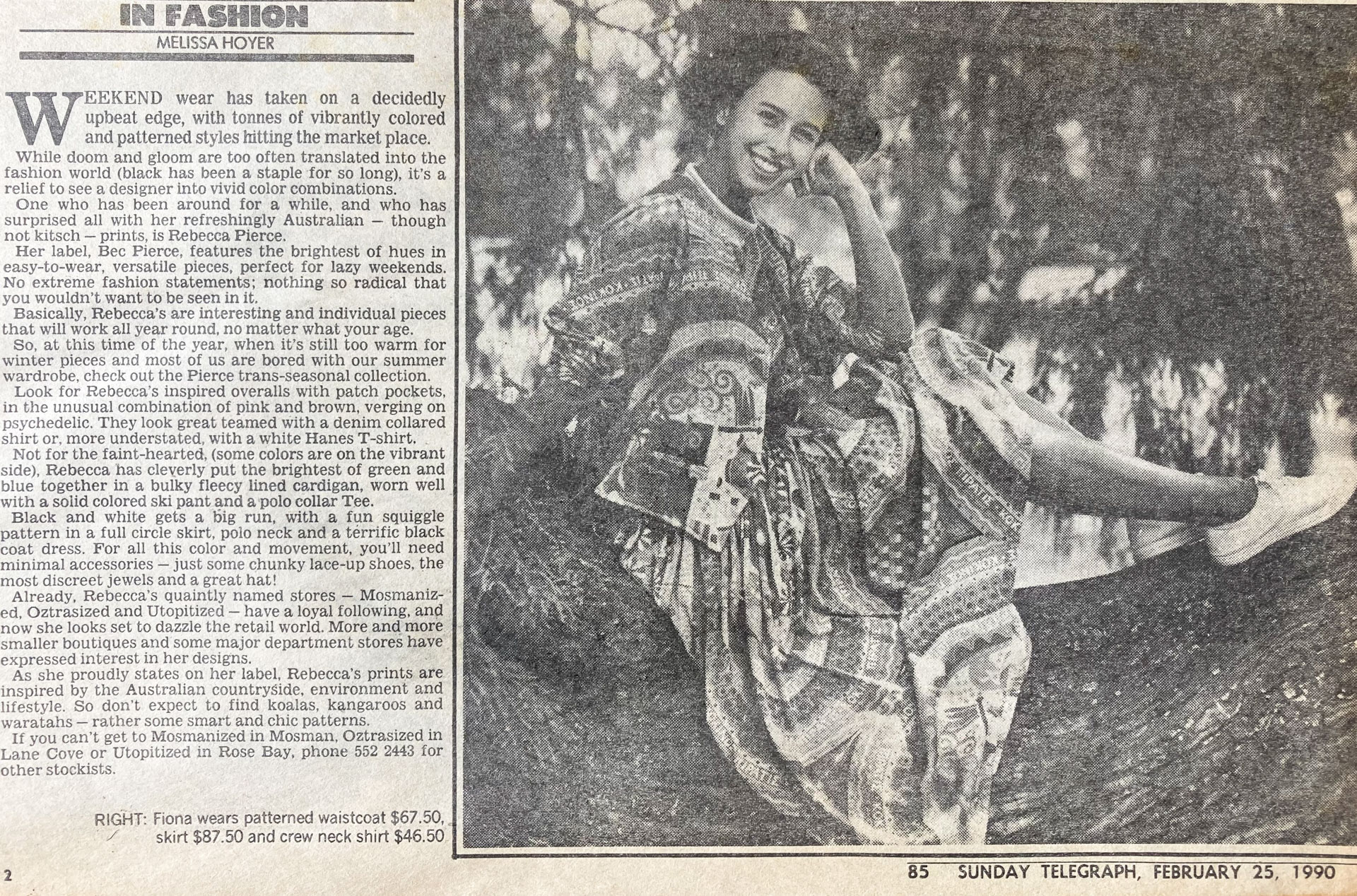 2_Sunday_Telegraph_Melissa_Hoyer_Feb_1990