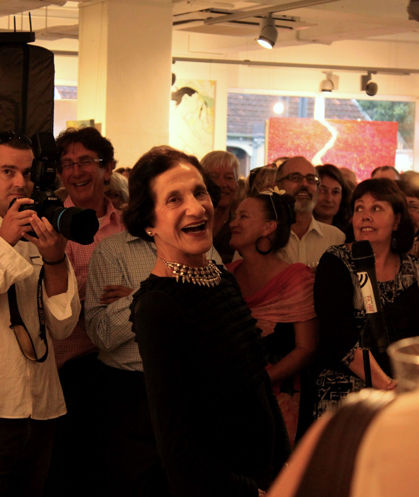 6_Her_Excellency_Professor_Marie_Bashir_AC_CVO,_Governor_of_New_South_Wales,_opening_traffic_jam_galleries_17th_February_2011